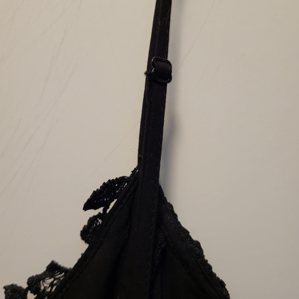 ASTR the Label Elegant Black Lace Illusion Midi Dress - Size XL - Picture 10 of 11